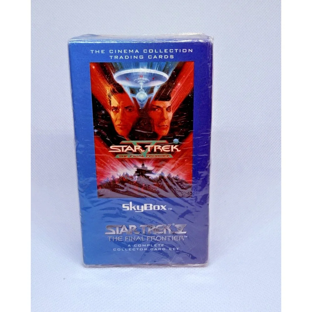 1994 SkyBox Star Trek V The Final Frontier Widevision Complete Card Set Sealed